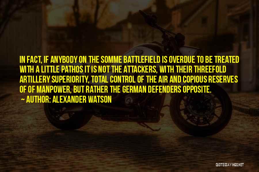 Air Control Quotes By Alexander Watson