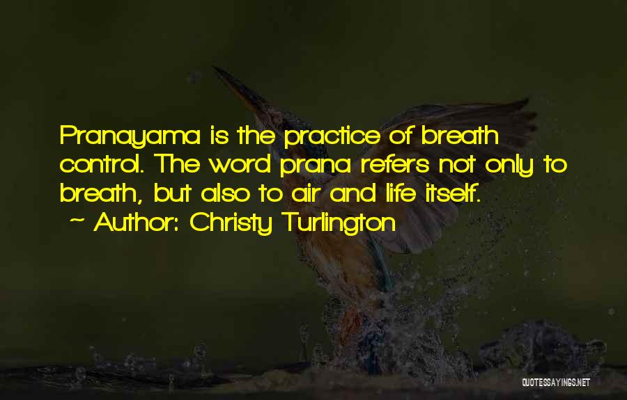 Air Control Quotes By Christy Turlington