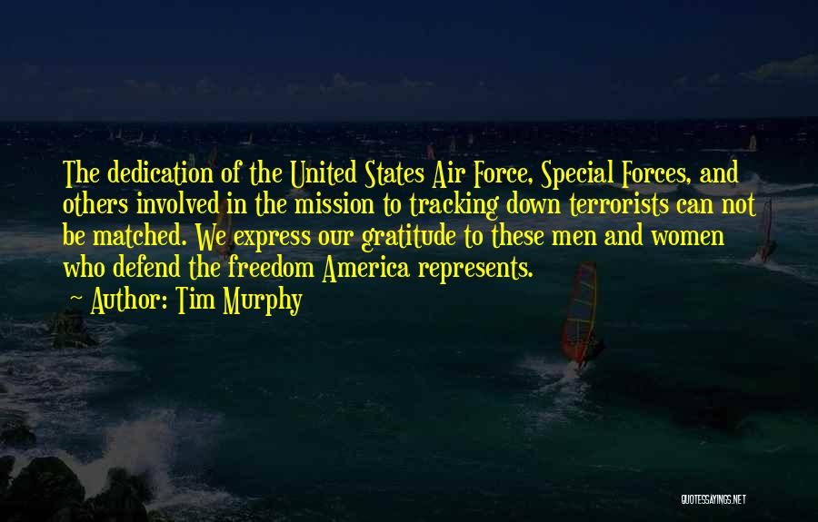 Air Force Special Forces Quotes By Tim Murphy