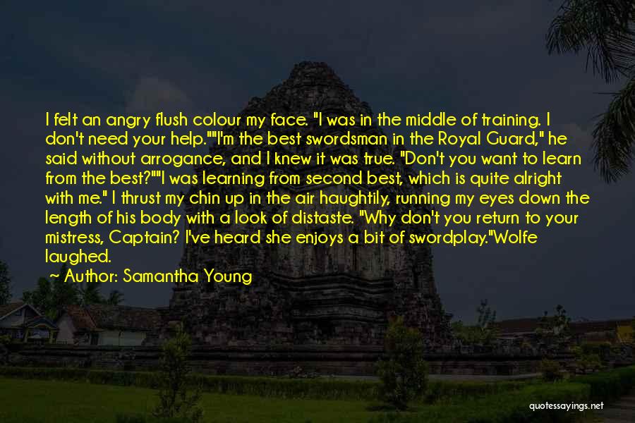Air Guard Quotes By Samantha Young