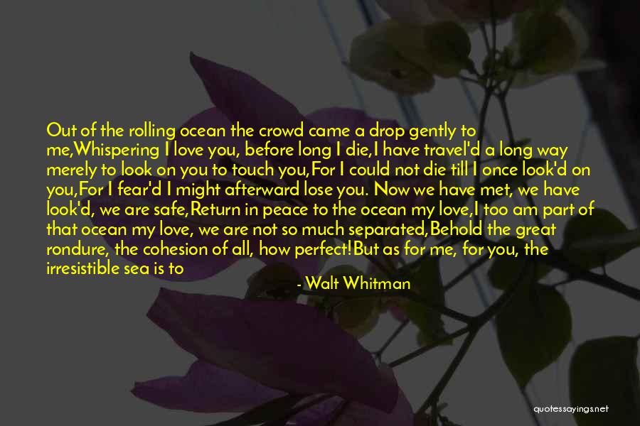 Air Land And Sea Quotes By Walt Whitman Air Land And Sea Quotes By Walt Whitman