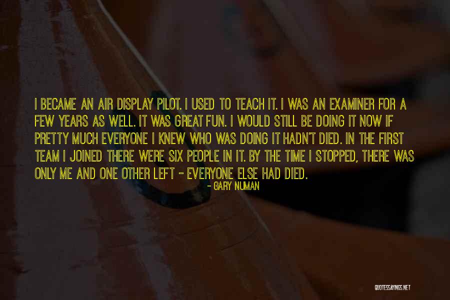 Air Pilot Quotes By Gary Numan Air Pilot Quotes By Gary Numan
