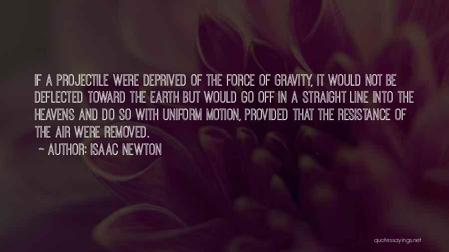 Air Resistance Quotes By Isaac Newton