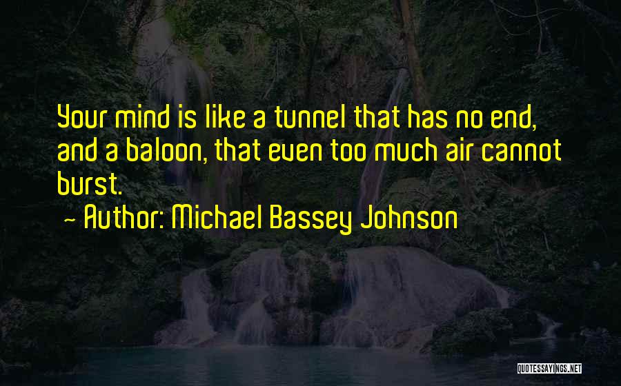 Air Resistance Quotes By Michael Bassey Johnson