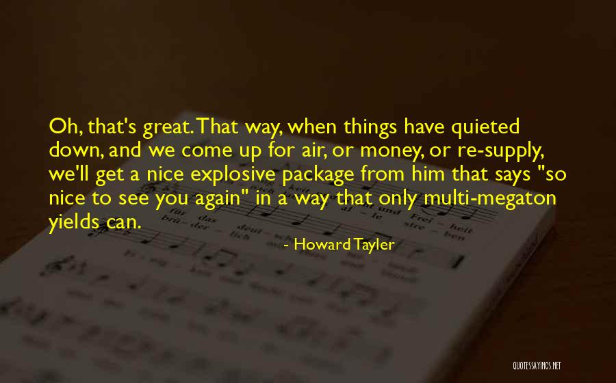 Air Supply Quotes By Howard Tayler