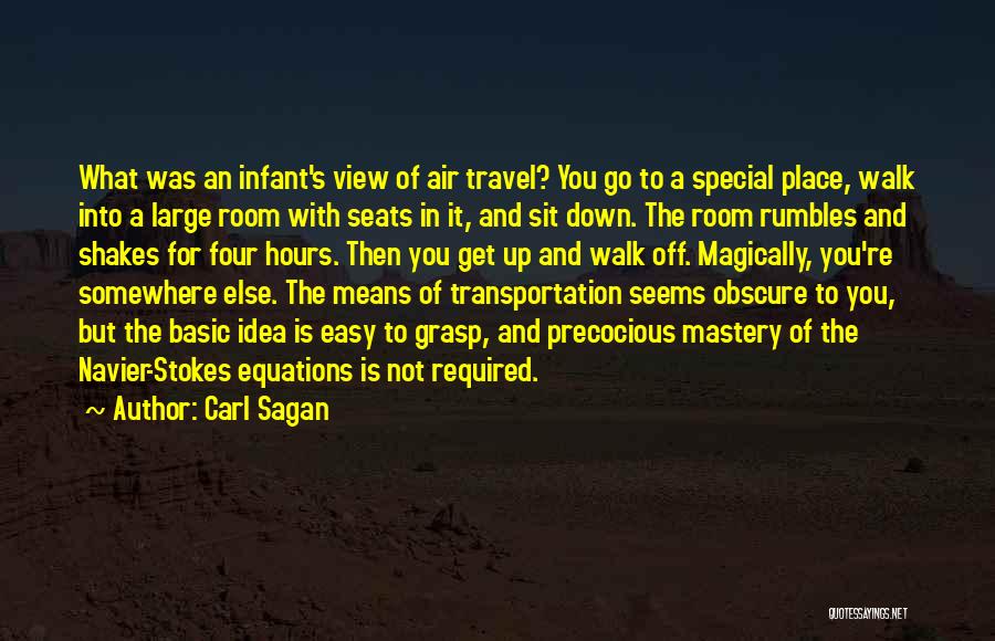 Air Transportation Quotes By Carl Sagan