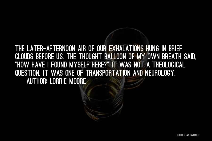 Air Transportation Quotes By Lorrie Moore