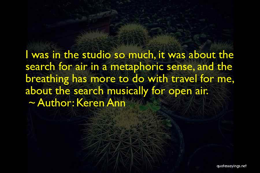 Air Travel Quotes By Keren Ann