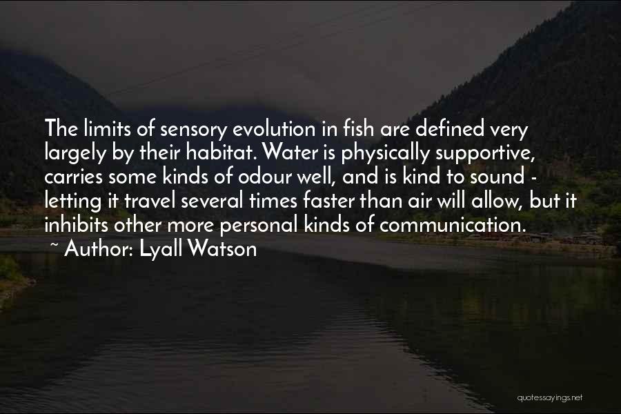 Air Travel Quotes By Lyall Watson