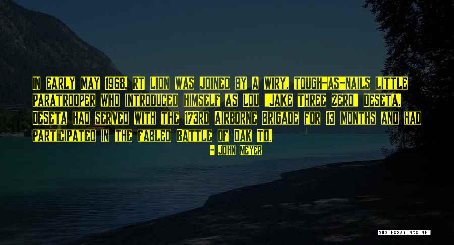 Airborne Quotes By John Meyer Airborne Quotes By John Meyer