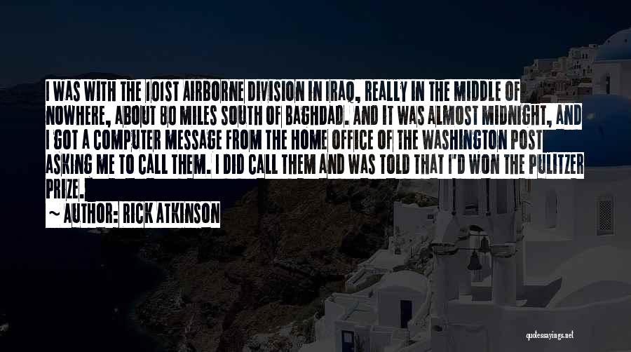 Airborne Quotes By Rick Atkinson