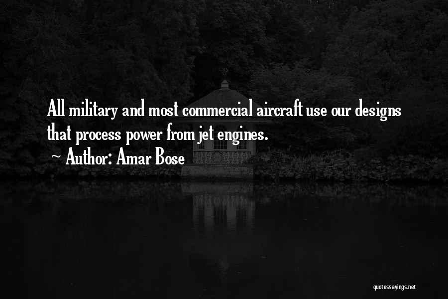 Aircraft Quotes By Amar Bose
