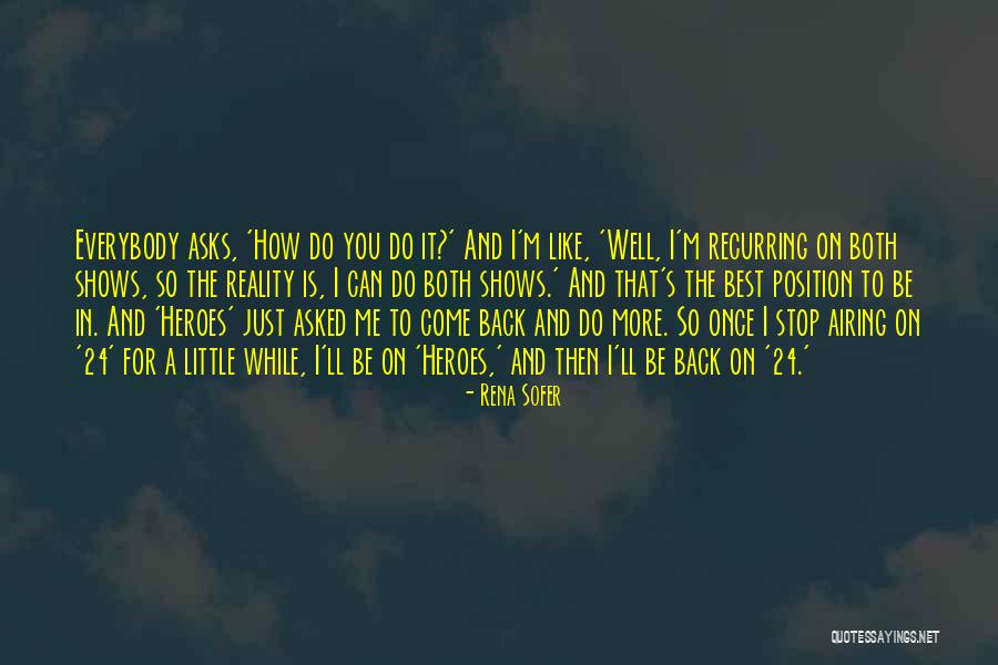 Airing Quotes By Rena Sofer Airing Quotes By Rena Sofer