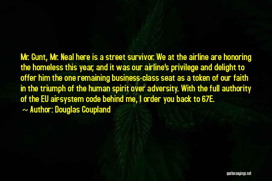 Airline Business Quotes By Douglas Coupland