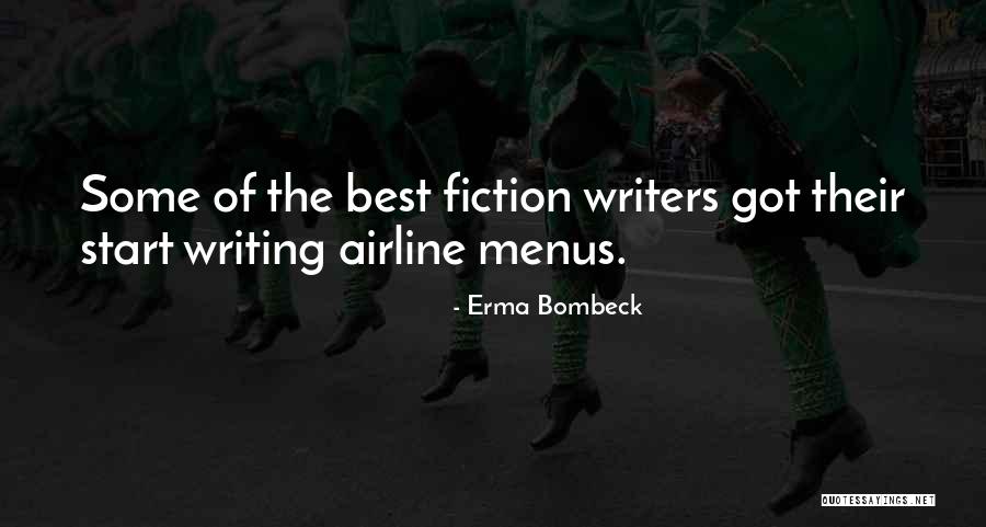 Airline Quotes By Erma Bombeck