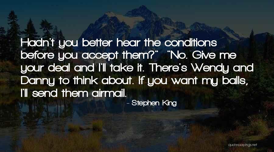 Airmail Quotes By Stephen King Airmail Quotes By Stephen King