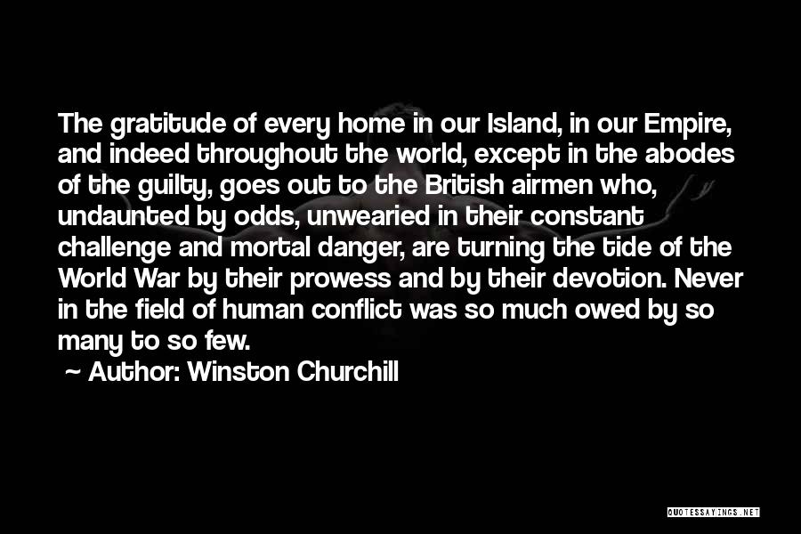 Airmen Quotes By Winston Churchill