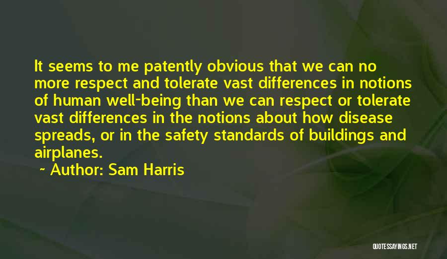 Airplane Safety Quotes By Sam Harris