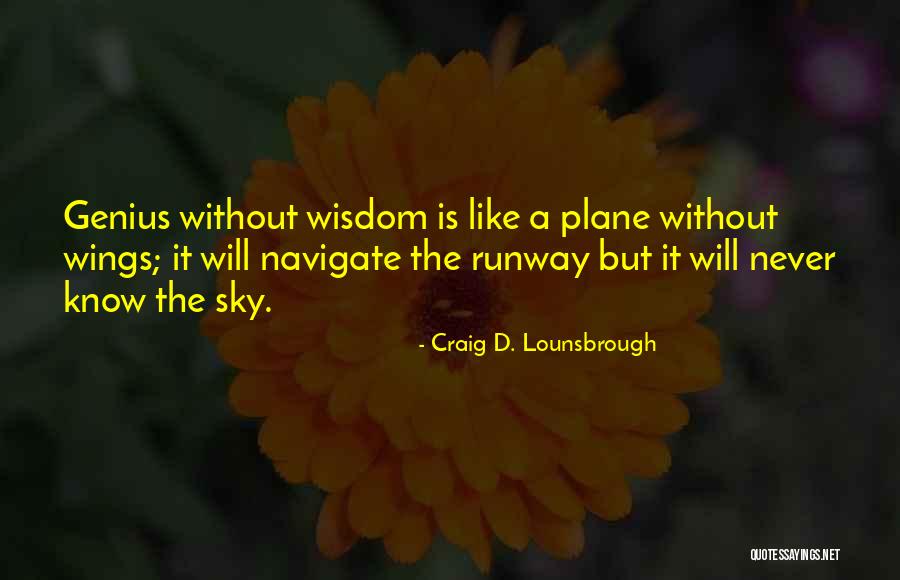Airplane Wings Quotes By Craig D. Lounsbrough Airplane Wings Quotes By Craig D. Lounsbrough