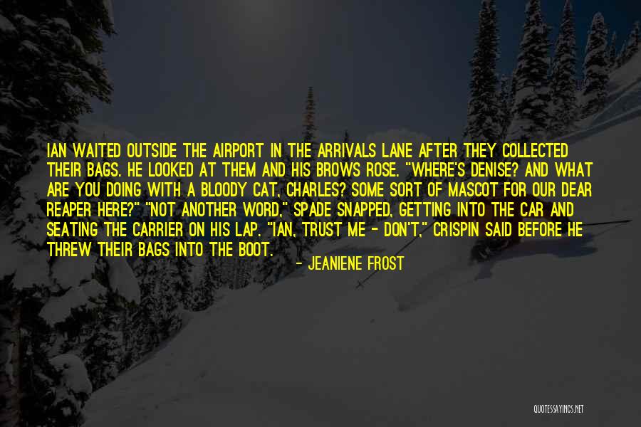 Airport Arrivals Quotes By Jeaniene Frost