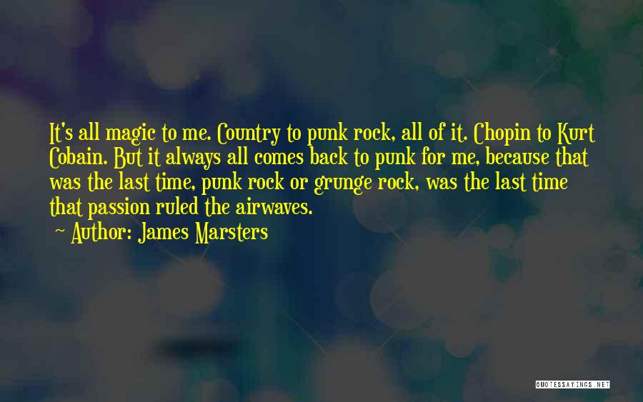 Airwaves Quotes By James Marsters