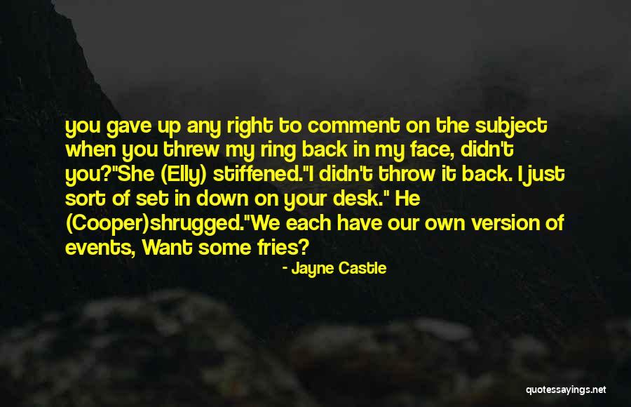 Aisyiyah Quotes By Jayne Castle Aisyiyah Quotes By Jayne Castle