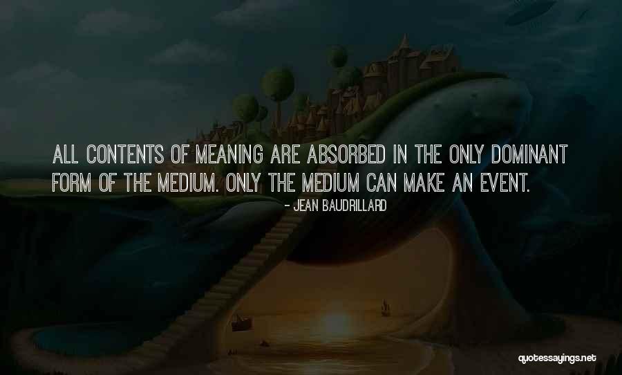Ajao Estate Quotes By Jean Baudrillard