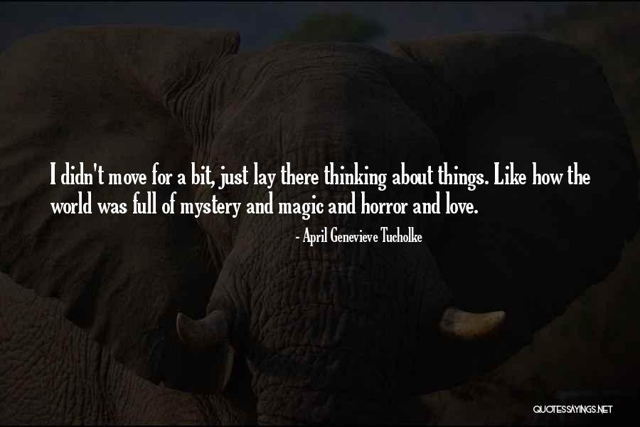 Ajeno Sinonimo Quotes By April Genevieve Tucholke Ajeno Sinonimo Quotes By April Genevieve Tucholke