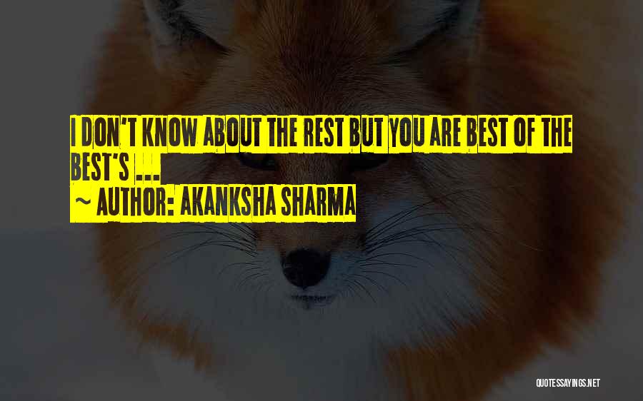 Akanksha Sharma Quotes 1643168