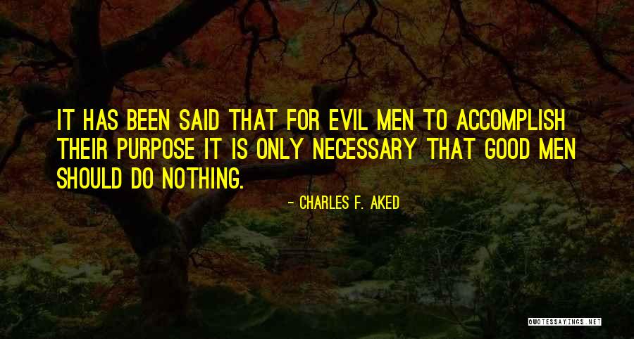 Aked Quotes By Charles F. Aked Aked Quotes By Charles F. Aked