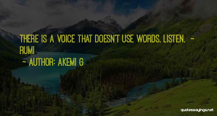 Akemi G Quotes 1738537