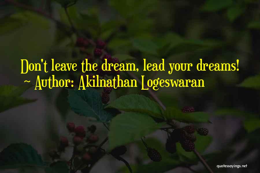 Akilnathan Logeswaran Quotes 2251164