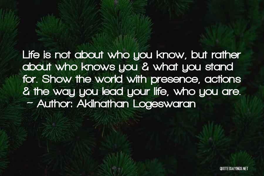 Akilnathan Logeswaran Quotes 415407