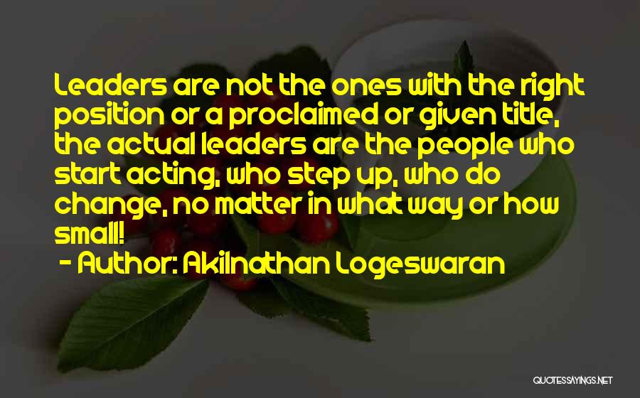 Akilnathan Logeswaran Quotes 568080