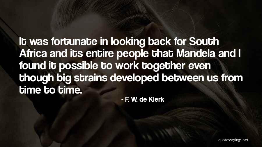 Akimitsu Bot Quotes By F. W. De Klerk Akimitsu Bot Quotes By F. W. De Klerk