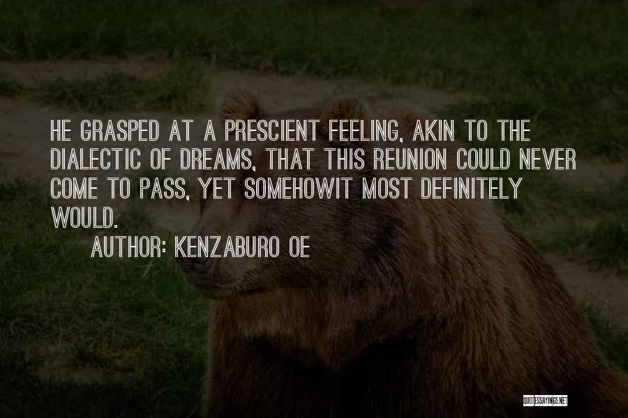 Akin Quotes By Kenzaburo Oe