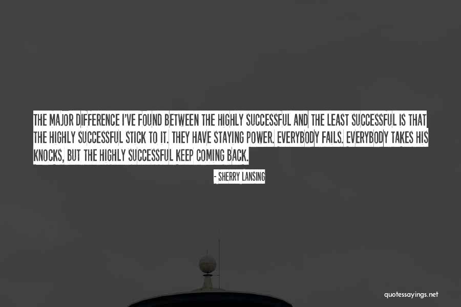 Akinobu Kishi Quotes By Sherry Lansing Akinobu Kishi Quotes By Sherry Lansing