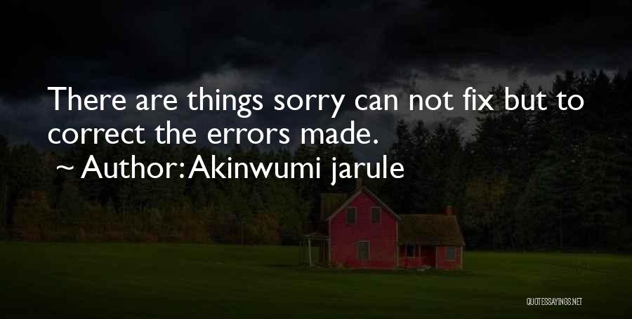 Akinwumi Jarule Quotes 1140206