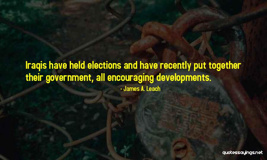 Akpabio Nddc Quotes By James A. Leach Akpabio Nddc Quotes By James A. Leach