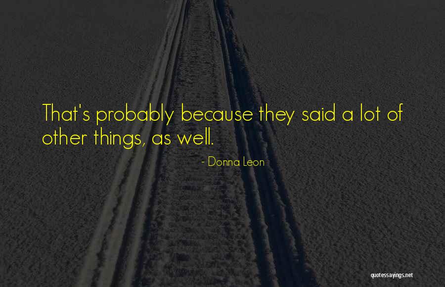 Akrami Sabrina Quotes By Donna Leon