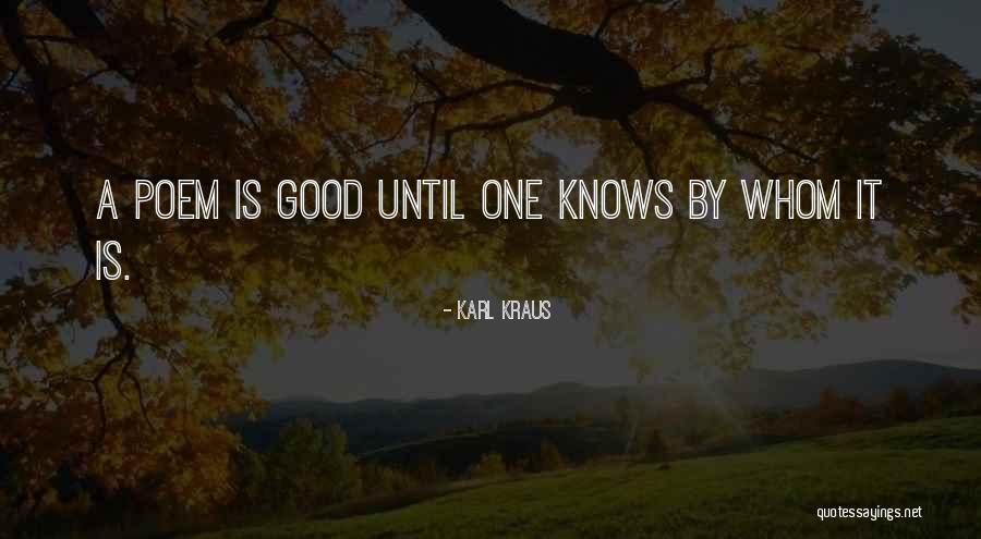 Aksels Quotes By Karl Kraus Aksels Quotes By Karl Kraus