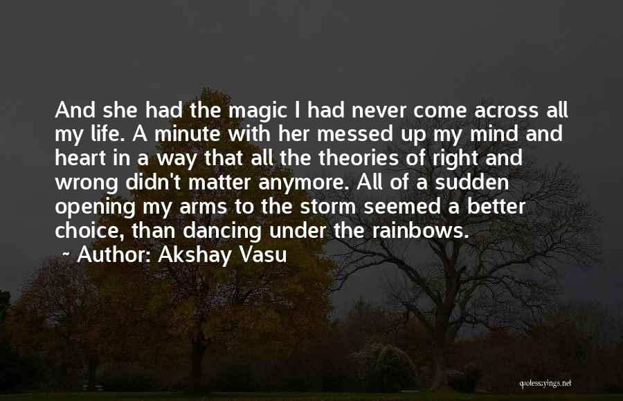 Akshay Vasu Quotes 1374940