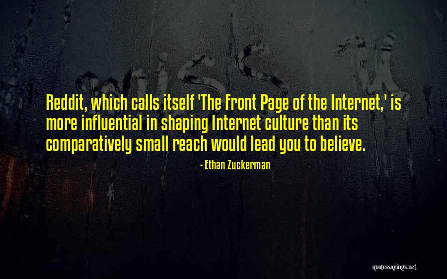 Aku Mencintaimu Quotes By Ethan Zuckerman