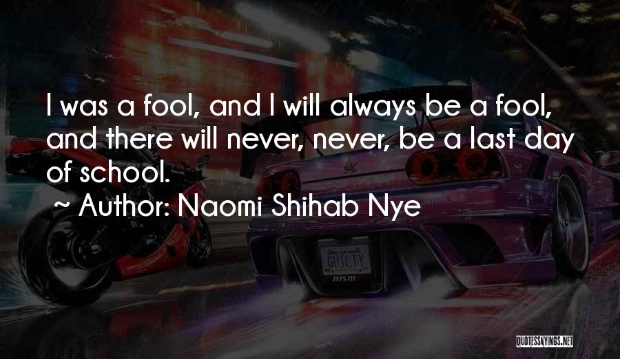 Akvamarin Quotes By Naomi Shihab Nye