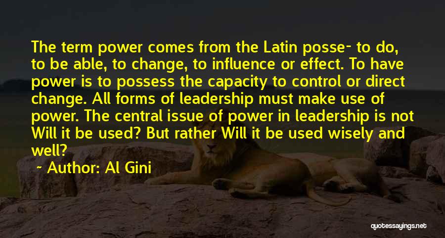 Al Gini Quotes 1970614