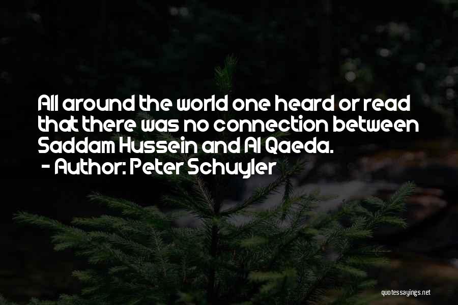 Al Hussein Quotes By Peter Schuyler