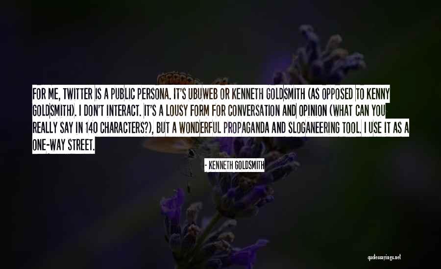 Al Karim Adalah Quotes By Kenneth Goldsmith Al Karim Adalah Quotes By Kenneth Goldsmith