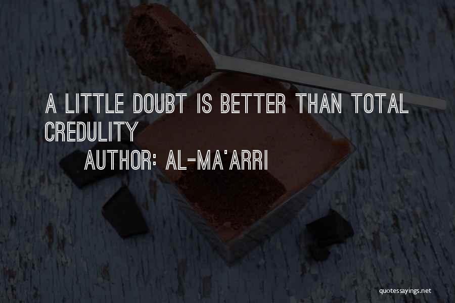 Al-Ma'arri Quotes 218786