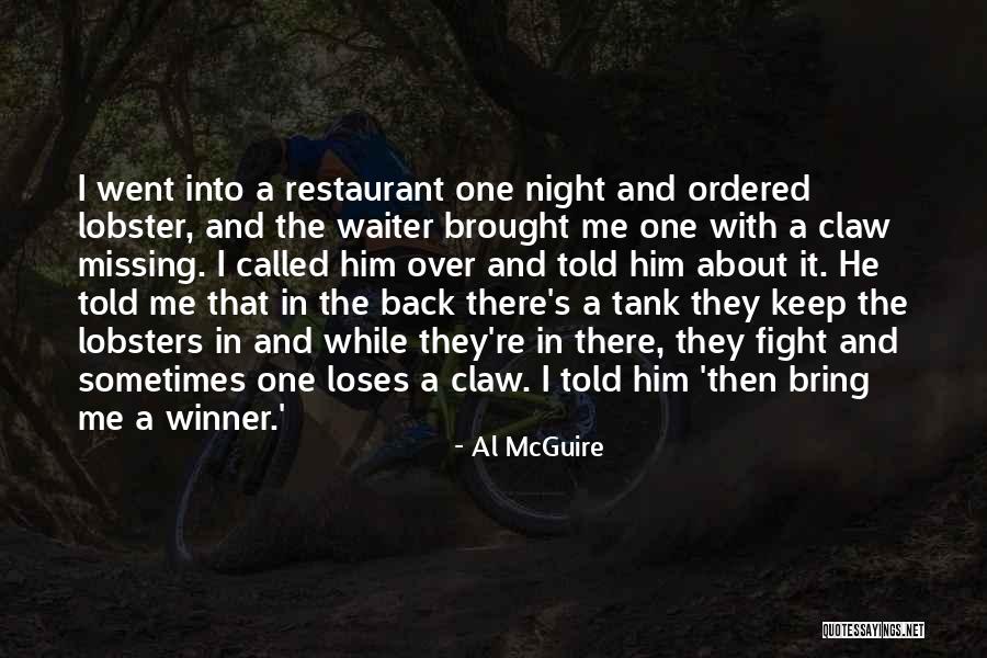Al McGuire Quotes 186341 Al McGuire Quotes 186341