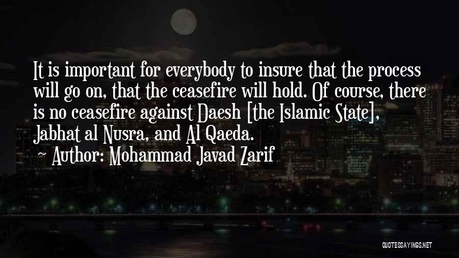 Al Nusra Quotes By Mohammad Javad Zarif